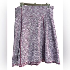 Prana Purple Mini A-Line Skirt for Casual Wear